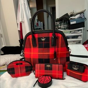 New Katespade 2015-2016 Extra Large Fabric Bag Accessories -Sold separately